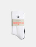 Sweaty Betty cotton-rich crew gripper socks 2 pack - British product