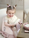 Mamas & Papas 2 pack plain and floral dribble bibs, imported from the UK