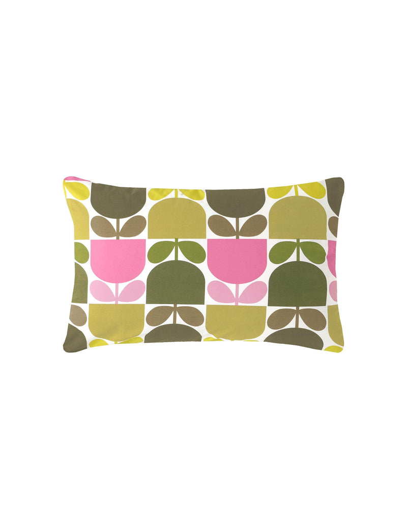 Orla Kiely block stem pure cotton pillowcases 2 pack - British product
