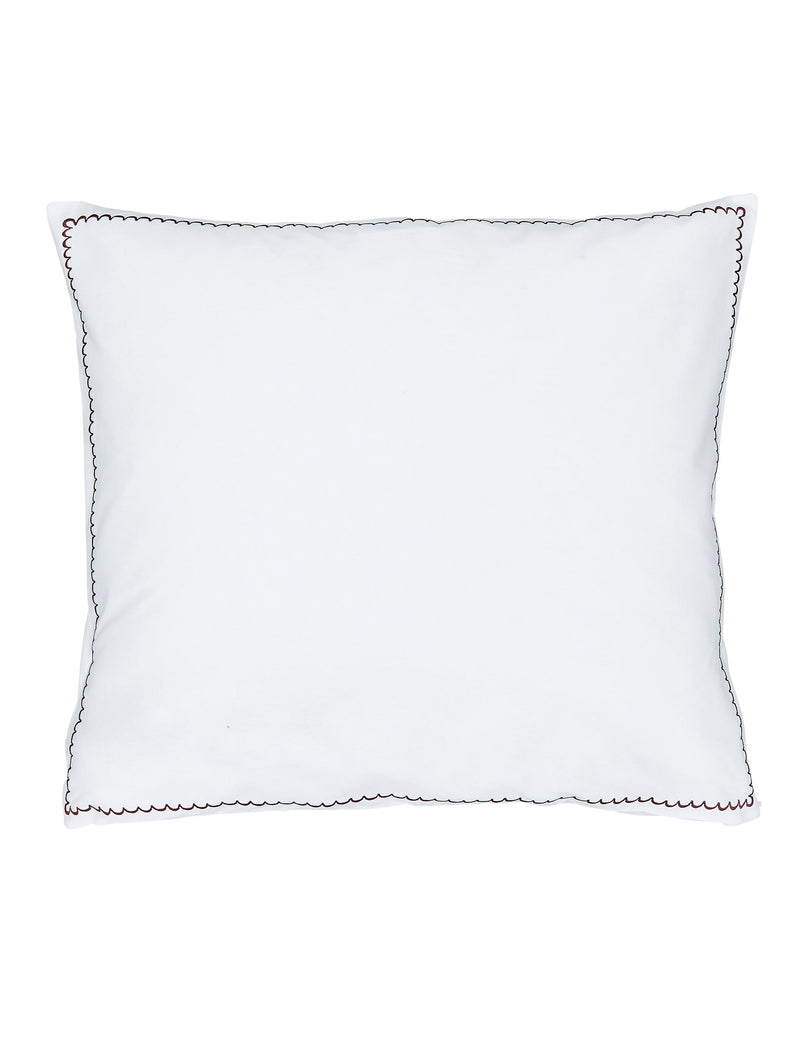 Bedeck of Belfast Elswyth square pillowcases 2 pack, imported from the UK