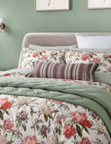 Bedeck of Belfast Elswyth square pillowcases 2 pack, imported from the UK