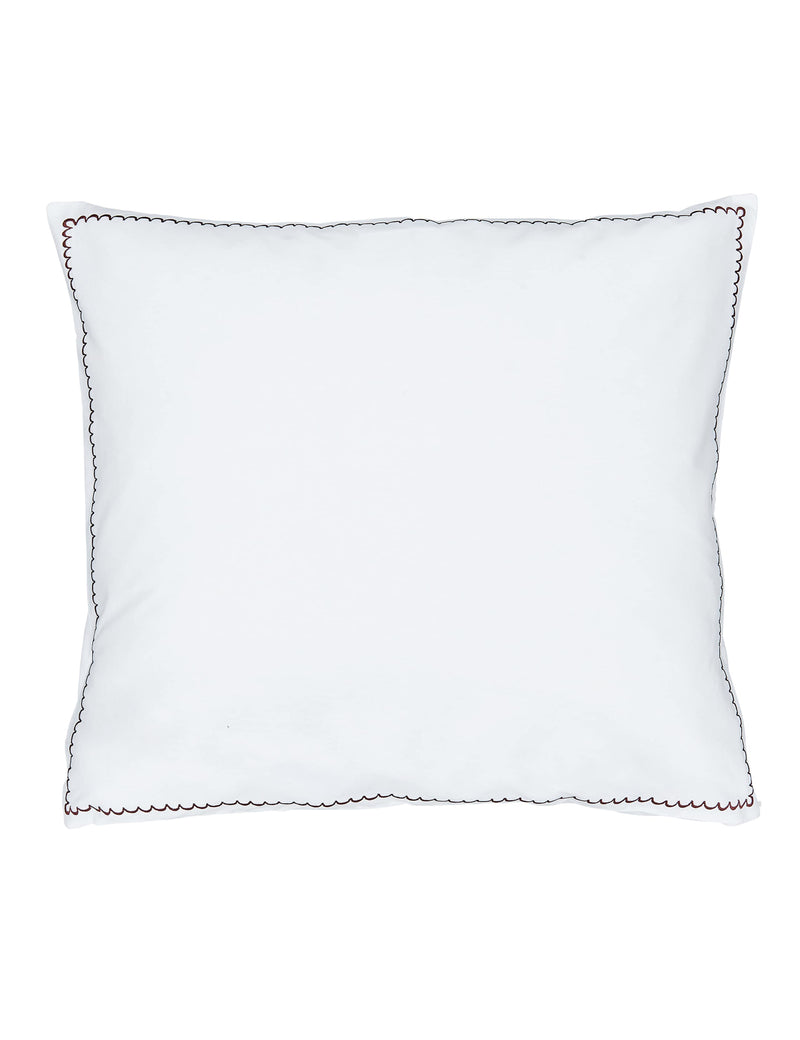 Bedeck of Belfast Elswyth square pillowcases 2 pack, imported from the UK