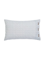 M&S Bedeck of Belfast 2 Pack Pure Cotton Geometric Pillowcases- Buy online at McGrocer
