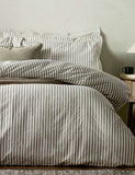 Yard Hebden stripe pillowcases 2 pack, imported from the UK