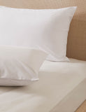 2 pack pure cotton jersey pillow protectors, imported from the UK