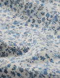 Piglet in Bed 2 pack cotton pillowcases, vintage floral - British product