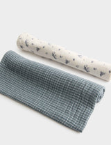 M&S 2 Pack Pure Cotton Muslin Squares, 58cm x 58cm- Buy online at McGrocer