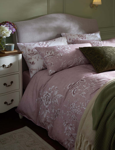 M&S Laura Ashley 2 Pack Pure Cotton Rowsham Garden Pillowcases- Buy online at McGrocer