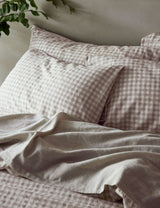 M&S Piglet In Bed 2 Pack Pure Linen Gingham Pillowcases- Buy online at McGrocer