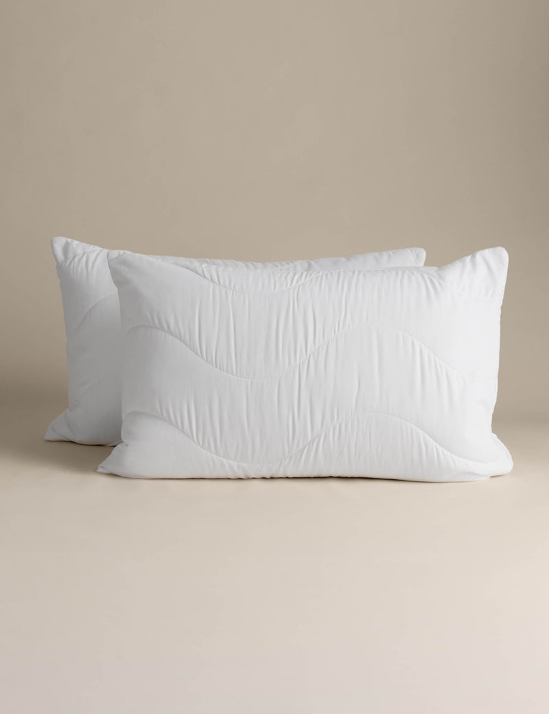 Anti allergy pillow protectors 2 pack, UK version