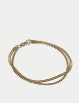 M&S 2 Pack Snake Chain Bracelet- Buy online at McGrocer