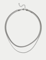 M&S M&S 2 Pack Snake Chain Necklace- Buy online at McGrocer