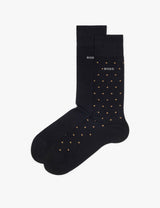M&S BOSS 2 Pack Spot Socks- Buy online at McGrocer