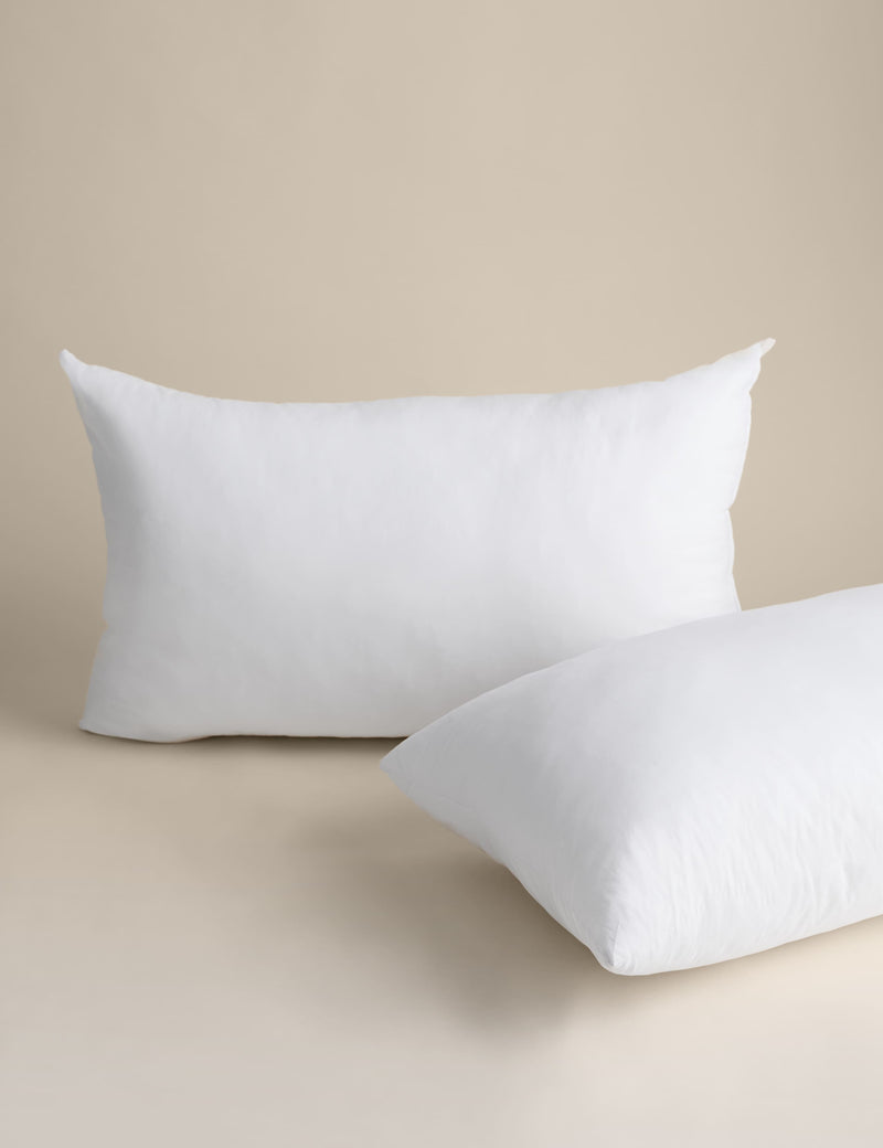Firm Stay Cool pillows pack of two in cotton (British brand)