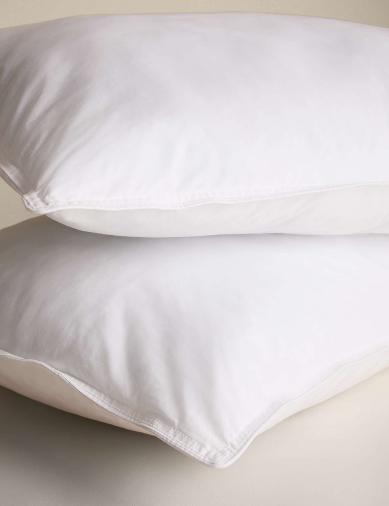 Pure cotton medium pillows (British brand)