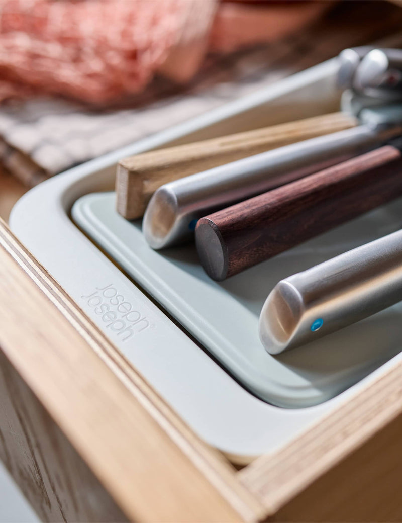 Joseph Joseph 2-Tier knife compact organiser, imported from the UK
