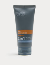 M&S Solutions for Men 2-in-1 ENERGISE Face Moisturiser 100ml- Buy online at McGrocer