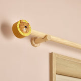Habitat Kids Holz-Vorhangstange mit Löwenmotiv 120cm, UK-Version