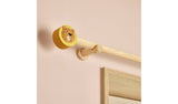 Argos Habitat Kids Wooden Lion Face Curtain Pole Kids Room Accessory 120cm- Buy online at McGrocer