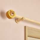 Habitat Kids Holz-Vorhangstange mit Löwenmotiv 120cm, UK-Version