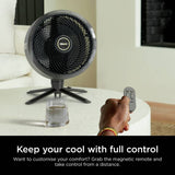 Shark FlexBreeze Pedestal Fan Black 13 inch, imported from the UK