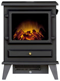Adam Hudson black electric stove 54.6x41x31cm - British product