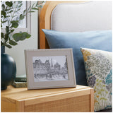 Habitat Beaded Wooden Picture Frame Grey 20x15cm, UK version