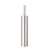 Habitat slimline chrome toilet brush with lid (British brand)