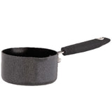 Habitat 14cm black aluminium milkpan, imported from the UK