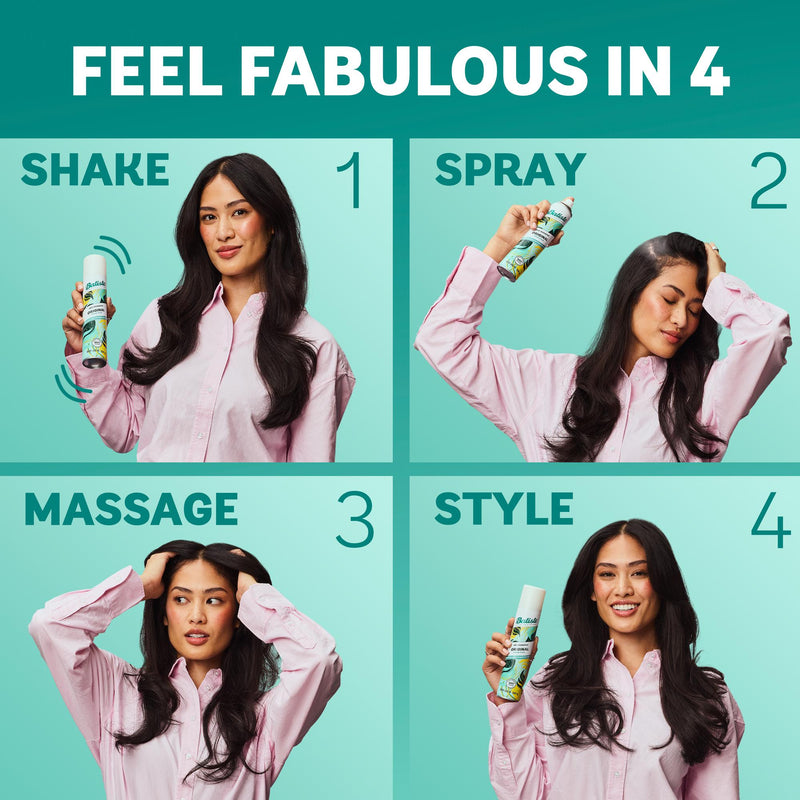 Batiste original tørrsjampo 200ml, importert fra Storbritannia