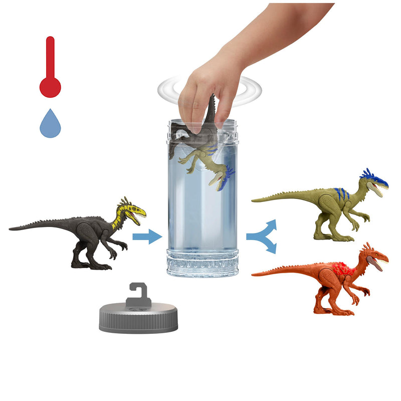 Jurassic World Dino Reveal surprise dinosaur toy, imported from the UK