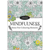 Mindfulness colouring book with 64 pages of intricate patterns, imported from the UK