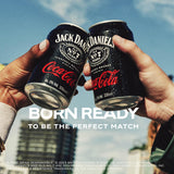 Jack Daniel's & Coca-Cola pre-mixed cocktail 6x250ml, UK version
