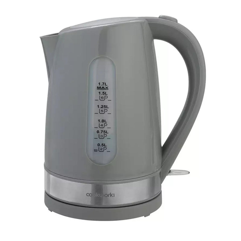 Cookworks illuminated kettle grey 1.7L - British product