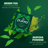 Pukka organic supreme matcha green tea 20 tea bags, UK version