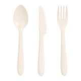 Sainsbury's reusable plastic cutlery set 24pc (British brand)