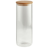 Sainsburys Habitat Bamboo Lid Storage Jar 1.8L Tall- Buy online at McGrocer