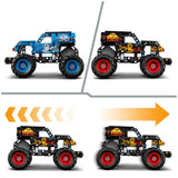 LEGO Technic Grave Digger pull-back toy 263 pieces, UK version