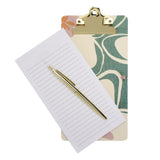 Sainsburys Habitat Country Floral To Do List Clipboard Pad and Pen- Buy online at McGrocer