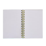 Sainsbury's A5 space charm notebook (British brand)