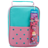 Smash Pink and Turquoise Lunch Bag 24cm (British brand)