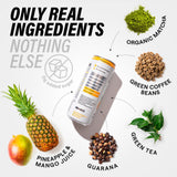 Brite energy drink Pineapple Mango 330ml, imported from the UK