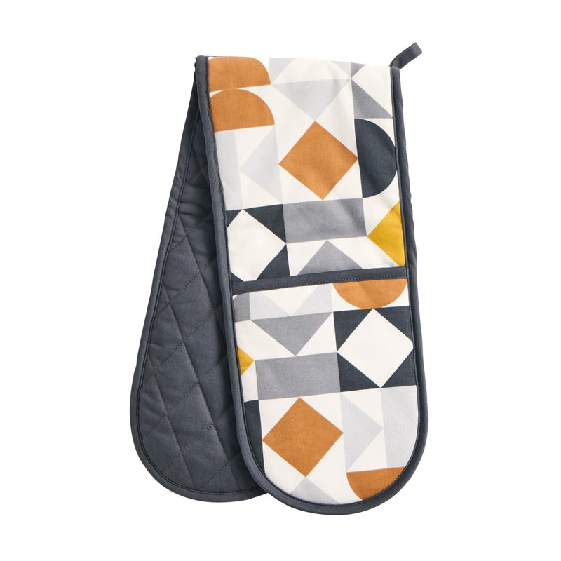 Sainsbury's Home Geo double oven glove 92cm - British product