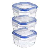 Sainsbury's Klip Lock Storage Containers 140ml Pack of 3 (British brand)