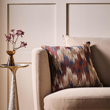 Habitat Ikat velvet jacquard cushion 43x43, UK version