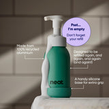 Neat hand wash dispenser sage 300ml (British brand)