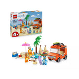 Sainsburys LEGO Bluey Beach Family Car Trip Playset 133 Pieces- Buy online at McGrocer