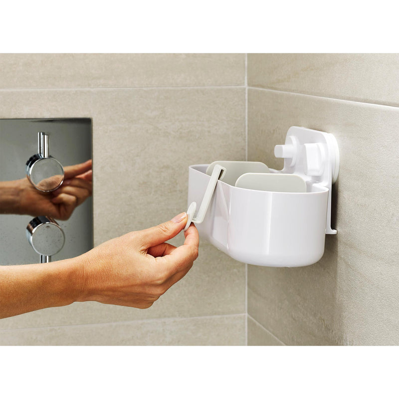 Joseph Joseph Duo Large Shower Caddy white plastic - British product