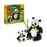 Sainsburys LEGO Creator 3in1 Wild Animals Panda Family Building Kit 626 Pieces- Buy online at McGrocer