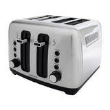 Sainsburys Cookworks 4 Slice Stainless Steel Toaster- Buy online at McGrocer